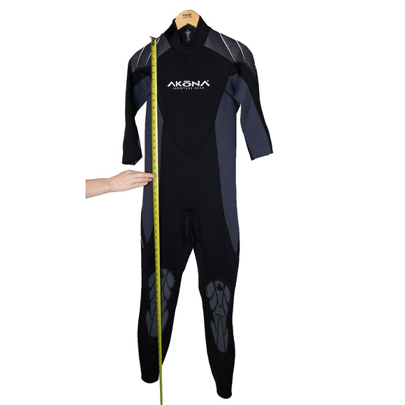 Akona Men's 1mm 3/4 Sleeve Full Wetsuit Free Dive Surf Scuba Snorkel Sz M - Picture 5 of 8